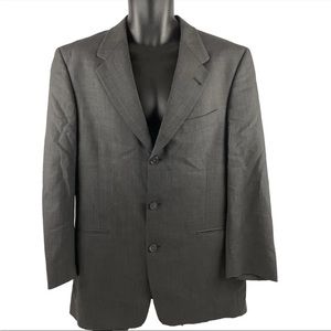 Hart Schaffner Marx Belk Comfort Wool Sport Coat Blazer Jacket Sz 40R 3 Button